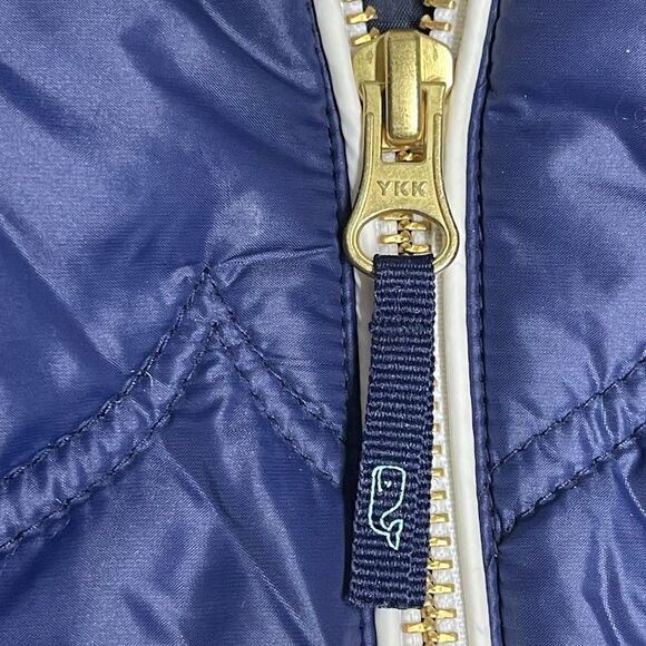 Vineyard Vines‎ navy blue quilted vest, size small - Picture 2 of 14